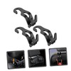 Vaguelly 3pcs Car Hook Car Purse Hook Clothes Hanging Rack
