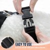 SlowTon Dog Car Vest Harness Multifunction Adjustable Double-Ring Breathable Mesh