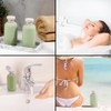 Hsthe Sea 3 Pieces 200ml Refillable Plastic Travel Containers Empty