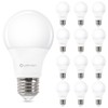 VATION LIGHTING A19 4000K LED Light Bulbs Neutral White, 60