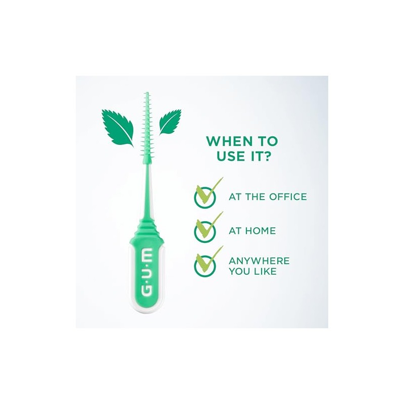 GUM Soft Picks Minty Interdental Cleaner, Refreshing Mint Flavour, Teeth