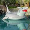 GoFloats Great White Bite Shark Party Tube Inflatable Raft -