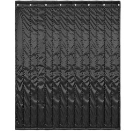 Extra Large Sound Absorbing Blanket, 96"H x 80"W Sound Dampening Curtain, Reduce Noise and Blackout, Recording Studio Acoustical Treatments, 0.4" Thickness, Black