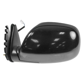 Left Mirror Power without Heat with Black Cover Drivers Side Compatible with 2000-2006 Toyota Tundra TO1320189