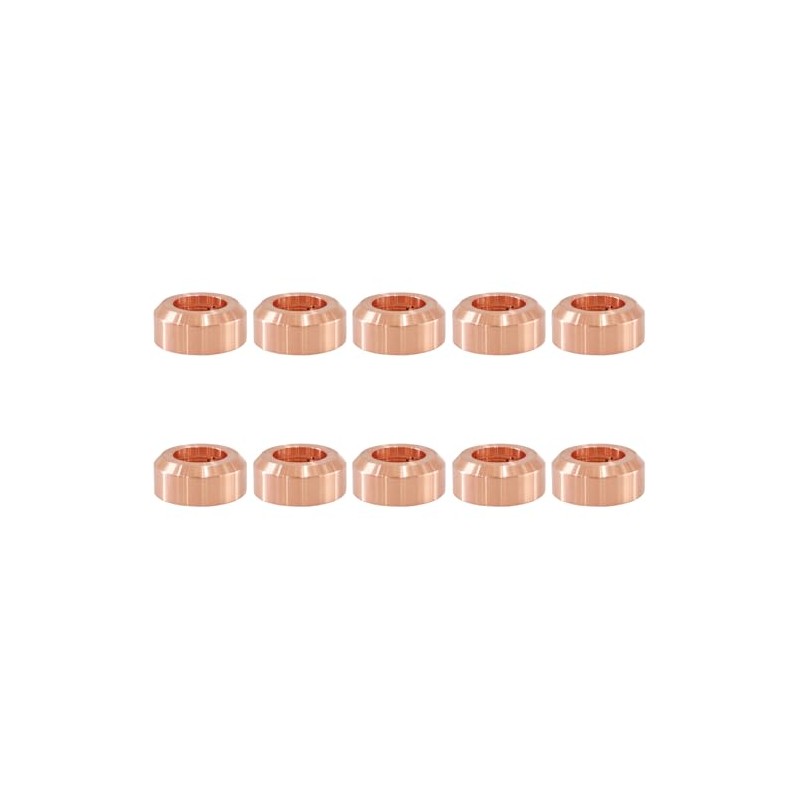 POPWIN 10Pcs 220955 Plasma Cutter Deflector Fit 45XP/65/85/105 Plasma Cutting