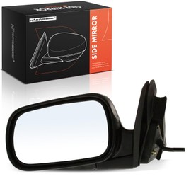 A-Premium Mirror Replacement for Honda Accord 1994-1997 2-Door Coupe, With Manual Glass Adjust, Left Side