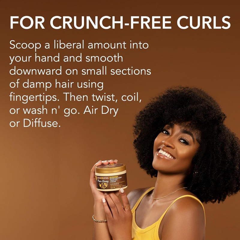 Crema para peinar Creme of Nature Pure Honey Twisting Cream