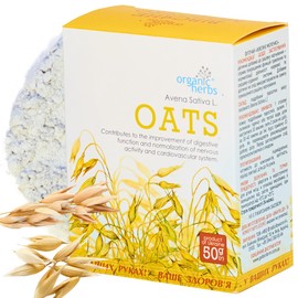 OAT STRAW TEA, (AVENA SATIVA L.) - 100% Pure & Natural, Wild-Crafted, Loose Leaf Herbal Tea - 50g (1.76oz) - Original Herbs Herbal Tea