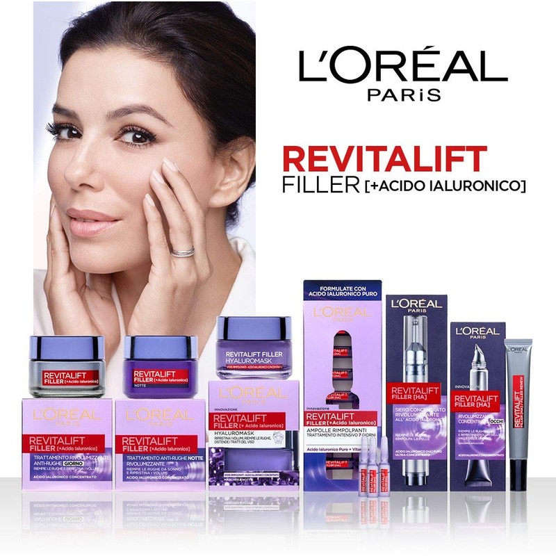 Revitalift Filler [HA] Trattamento Anti-Rughe Rivolumizzante Notte 50 ml