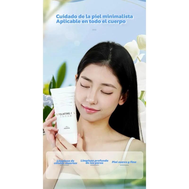 El Gel Exfoliante De Azúcar Moreno Es Suave Y No