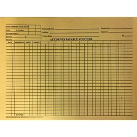 Accounts Payable Voucher Envelopes-Buff (500/Box)