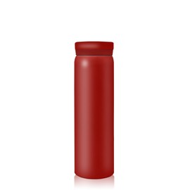 Boziee Small Stainless Steel Thermos Flask 200 ml / 300 ml BPA Free Vacuum Insulated Bottle Mini Thermos Flask (Red, 300 ml)
