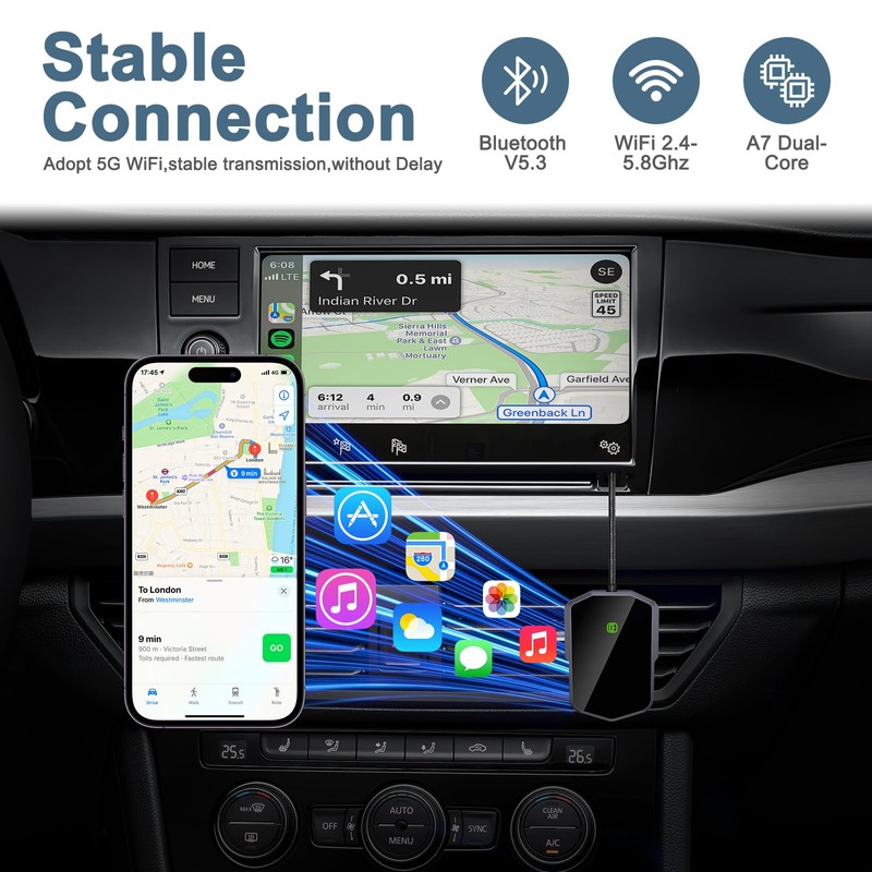Ankilo Wireless CarPlay Adapter