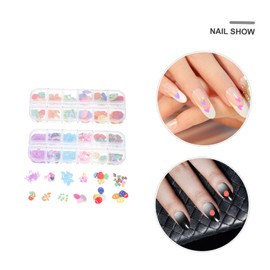 Healeved 3sets Easter Nail Decals Easy Diy Manicure Decorations Polymer Clay Nail Art 2boxes*3