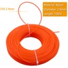 Strimmer line 100m 2.4mm Trimmer Nylon Lines for Grass Strimmer