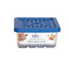 HIC Kitchen BerryFresh Half Pint Produce Box, Blue, BPA free