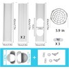 LEZIFU Portable AC Kit – Adjustable Window Cushion & 59"