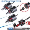 PLG2SUPT 8” HSS Bi Metal Hole Saw Cutter for Wood