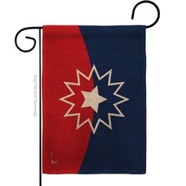 Americana Home & Garden Juneteenth Burlap Garden Flag Black History Jubilee African Americans Independence Day House Decoration Banner Small Yard Gift Double-Sided, Made in USA