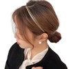 Women's Headband Wave Thin Gold Simple Gold