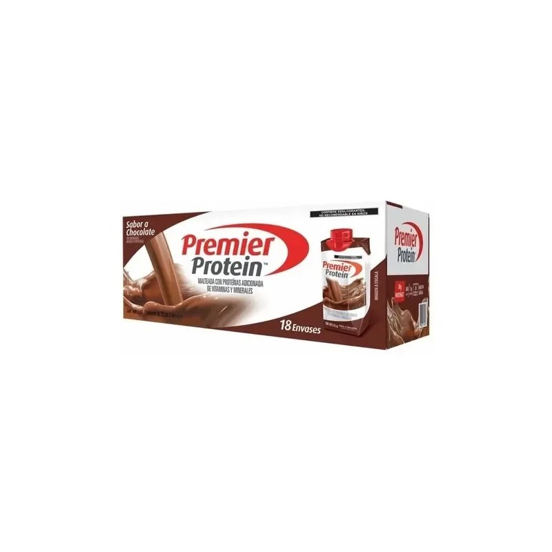 Malteada Con Proteína, Premier Protein, 18 Envases De 325 Ml