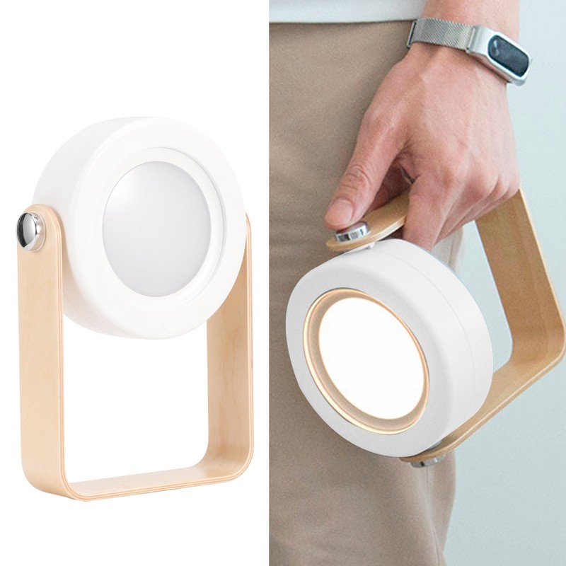 Bedside Lamp 360 Degrees Rotatable Folding Desk Reading Lamp Outdoor