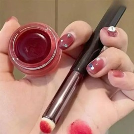 Gita 립스머징브러쉬 매트립블렌딩 입술착색브러쉬 립그라 Lips Smudging Brush Matte Lip Blending Lip Coloring Brush Lip Gradation