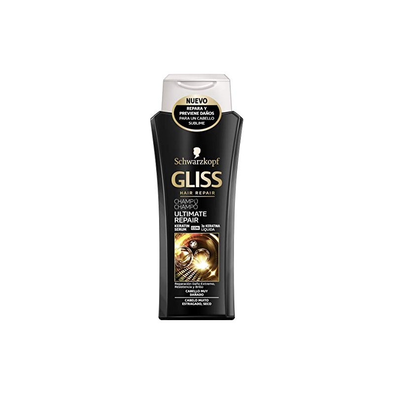 Gliss Ultimate Repair Shampoo 2 x 250 ml