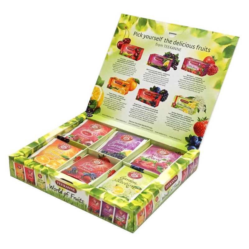 Teekanne World of Fruits VARIETY box of tea 30 tea