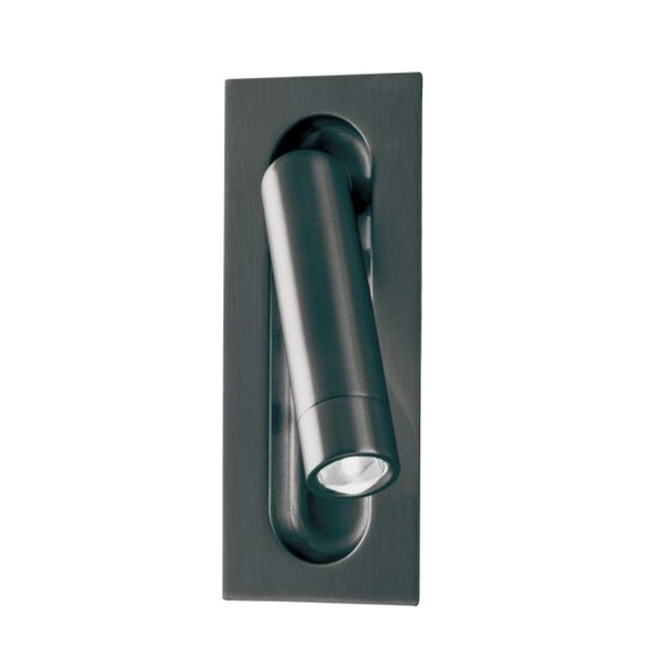 Scope LED Adjustable Wall Mounted Reading Light 3000K in Black