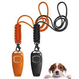 TODREMOU Rütter Dog Whistle Recall Dog Whistles High Frequency Clicker Set Clicker Dog Training Clicker Training