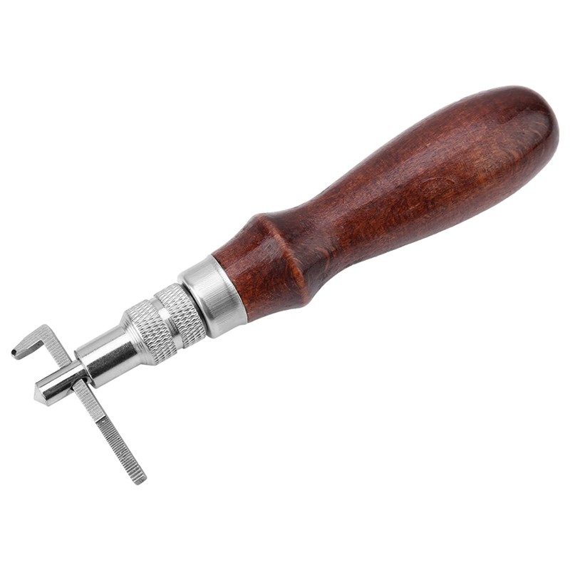 stitching groover leather stitch professional working tool adjustable over leatherworking