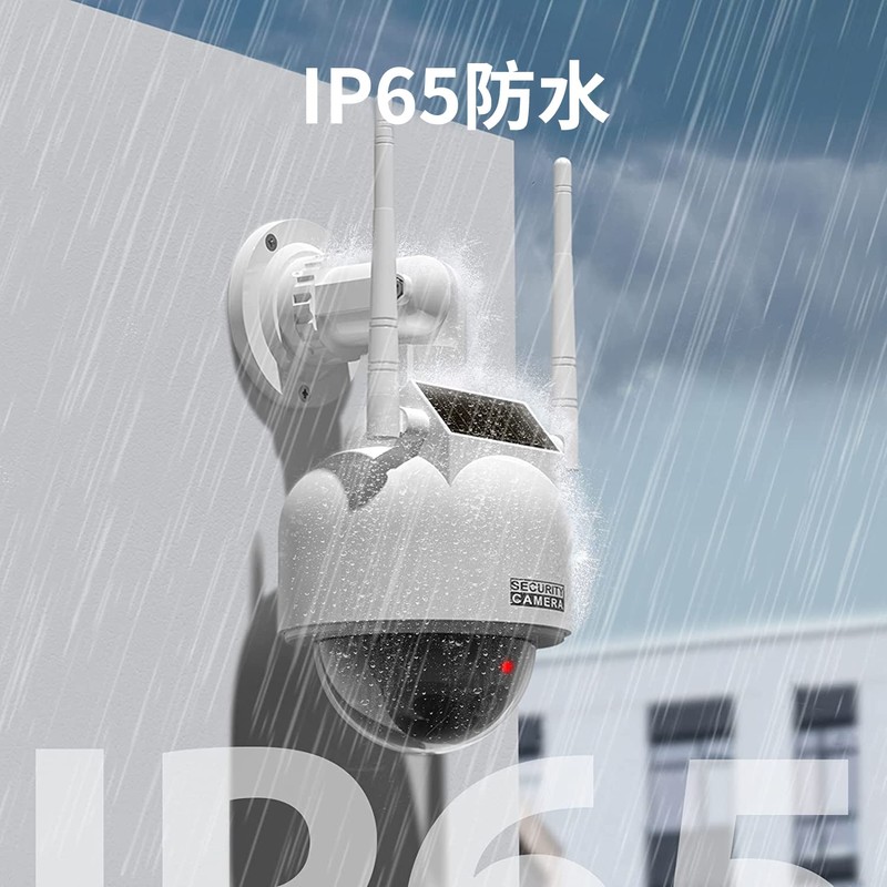 XBERSTAR Dummy Camera, Security Camera, Dummy (Latest LED Specification, Metal