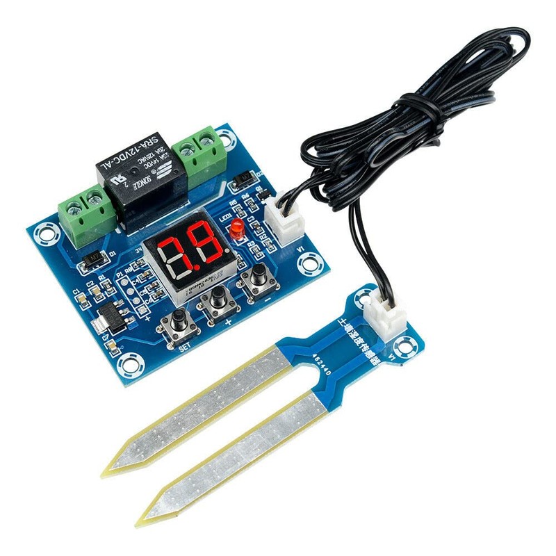 LeHang 12V Soil Moisture Sensor Humidity Controller with Digital Display