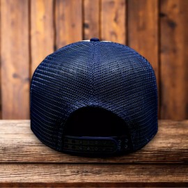 Snap-Back San Diego Chargers Mens Trucker Hat Navy Snapback Retro Football Logo Ball Cap