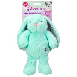 SPOT Soothers Heartbeat Bunny- Calming Toy for Dogs with Heartbeat Pulse, Separation Anxiety Relief and Behavioral Training Aid for Puppy Calming, 12in