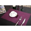Addfun®Table Mats(Set of 4),Premium Washable High Quaity Non-Slip Insulation PVC