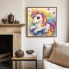 Painting by Numbers Children with Frame, Unicorn Painting by Numbers