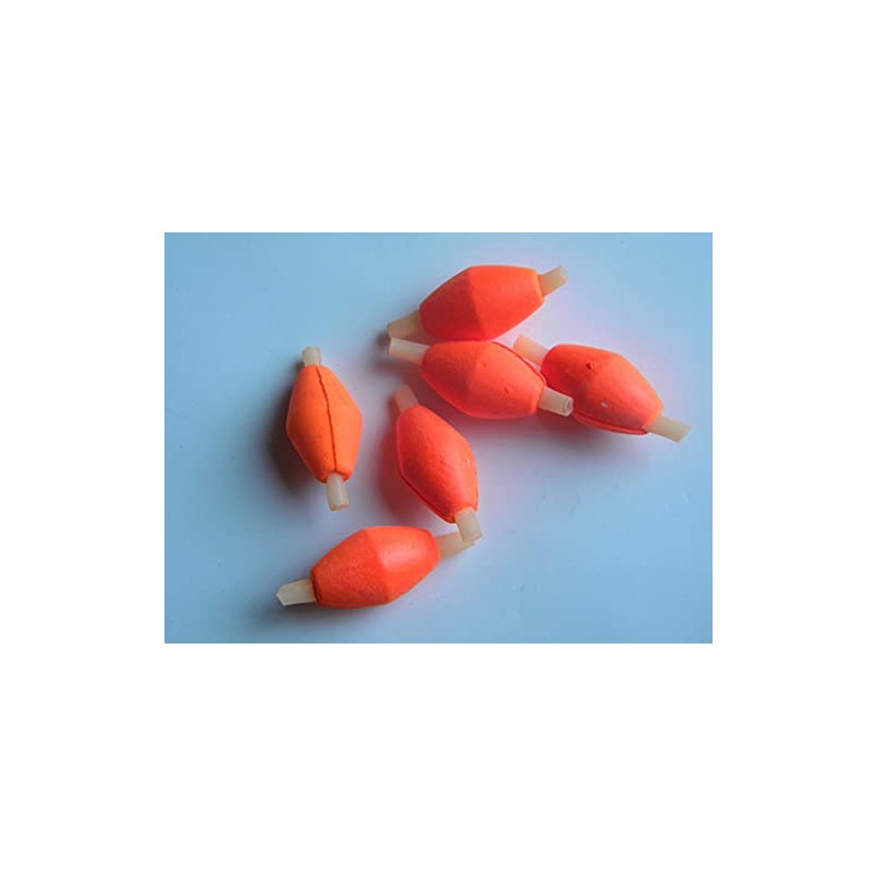Fly Fishing Bite/Strike INDICATOR Float Set of 6 Orange Pack
