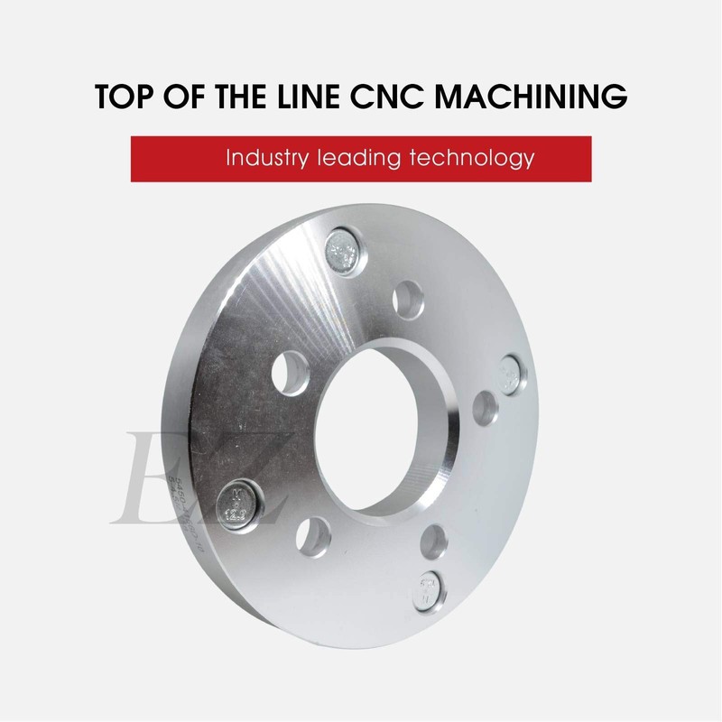 EZAccessory 2 Wheel Adapters 5x4.5 to 4x156 Thickness 1 Inch