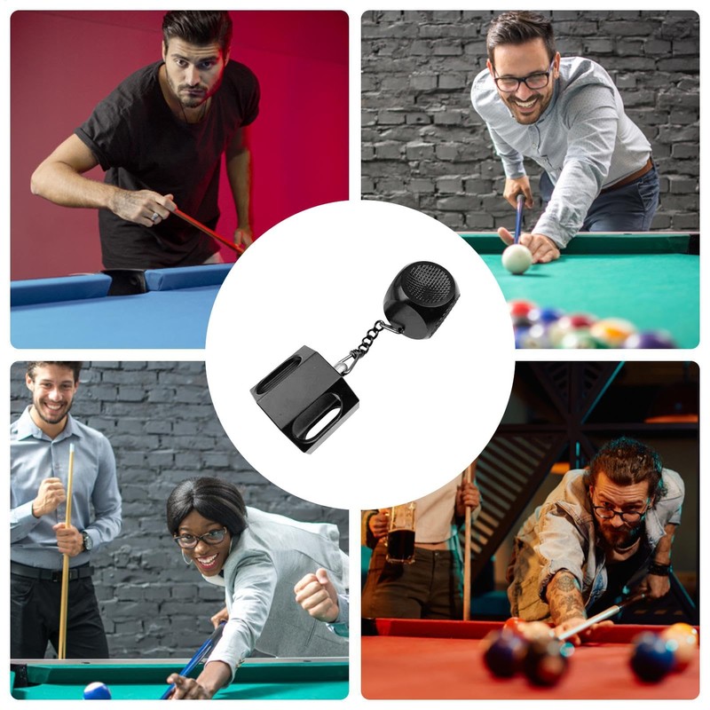Pool Cue Chalk Holder | Billiard Cue Tip Pricker |