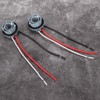 Suuonee Socket Arnés de cableado, 2 piezas 1157 Socket LED