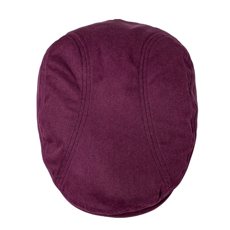 BOTVELA Men Cotton Twill Newsboy Flat Ivy Driving Hat Fitted