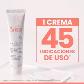 AVENE Cicalfate+ Crema Reparadora, Calma, protege y ayuda a recuperar piel irritada, Uso diario para toda la familia, 40ml