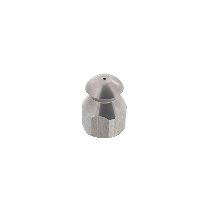Erie Tools Button Nose 1/4" Drain Cleaning Nozzle 12.5 Orifice