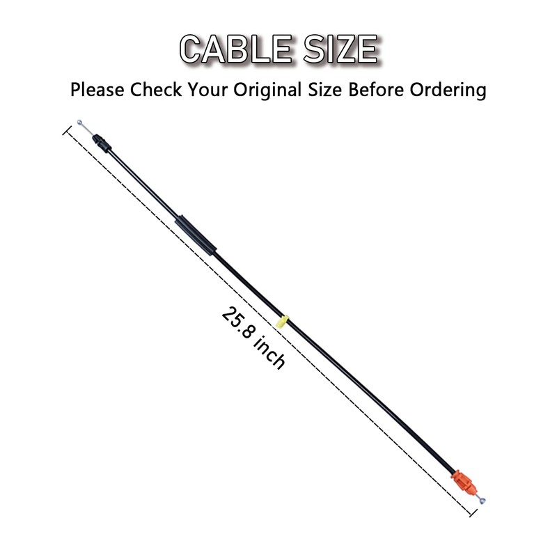 Door Latch Cable Compatible with 2007-2014 Chevy Silverado Tahoe Yukon