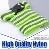 Glarks 5Pcs Night Reflective Sash and Vest Assortment Kit, High