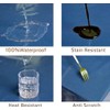 Best House Clear PVC Table Protector, Waterproof, Oil Proof Transparent