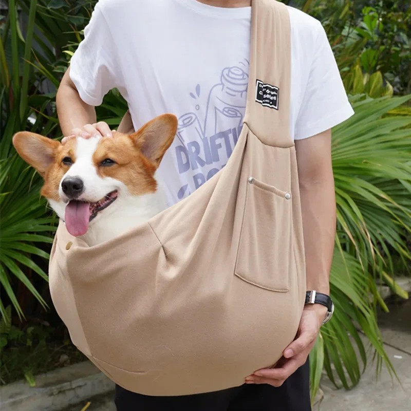 Pet Sling Carrier Bag for Small Dogs & Cats –