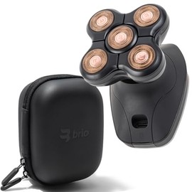 Brio Afeitadora Raze Head 20 Para Hombres Calvos Afeitadora Eléctrica Inalámbrica 5 En 1 Kit De Cuidado Personal Y Afeitadoras Para Hombres Calvos Afeitadora Rotativa Para Un Afeitado Suave